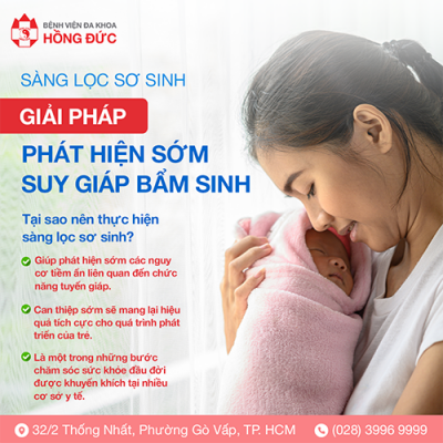 SUY GIÁP BẨM SINH Ở TRẺ: PHÁT HIỆN CÀNG SỚM - CƠ HỘI PHÁT TRIỂN TOÀN DIỆN CÀNG CAO